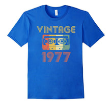40th Birthday Gifts 1977 Vintage 77 Birthday T-Shirt