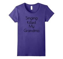 Singing Killed My Grandma T-Shirt! Fun Movie Kids Trolls