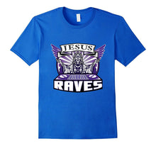 Jesus Raves EDM Dubstep Electronic Music T Shirt