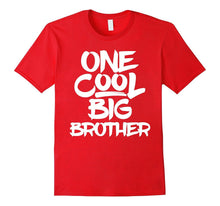 One Cool Big Brother T Shirt - Little Sister Gift Tee