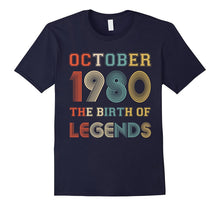 October 1980 the Birth of Legends Birthday T-Shirt