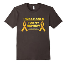 I Wear Gold for My Nephew Childhood Cancer Awareness T-Shirt
