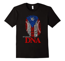 Puerto Rico Baseball DNA Shirt PR Boricua Flag Borinquen Tee