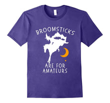 Broomsticks Are for Amateurs - Horse Halloween Shirt