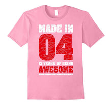 13th Birthday Gift T-Shirt Made in 04 Cute 13 Yrs Old Gift