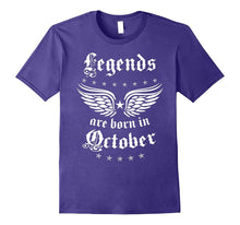 Birthday Gift - Legends Are Born in October Hot 2017 Shirt