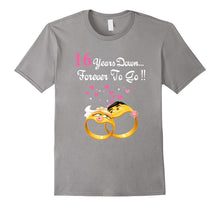 16 Years Anniversary Gift 16th Wedding Married Couples Shirt