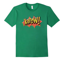 KAPOW! Superhero Vintage Retro Comic Sound Effect T-Shirt