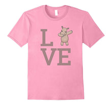 Love Hippo Hippopotamus T Shirt Cute and Funny Animal Gift