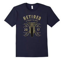 Retired Motorcycle Biker 2017 T-Shirt