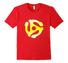 45 RPM Spider Adapter Dj Shirt | Record Album 80s Tshirts