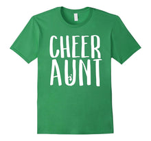 Cheer Aunt T Shirt for Proud Auntie of Cheerleaders Sports
