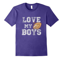 Love My Boys T-Shirt Football Season Funny Game Day Tee