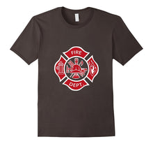 Firefighter Fireman Fire Dept Rescue Uniform T-Shirt