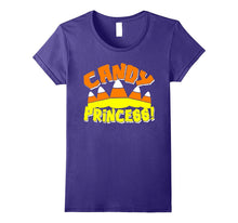 Candy Corn Princess Matching Family Halloween T-Shirt