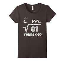 Square Root of 81: 9th Birthday 9 Years Old T-Shirt