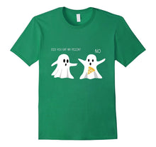 Ghost Eat Pizza Funny Halloween TShirt for Kids & Adults