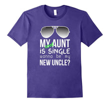 Aunt Nice Nephew Shirt Cool Auntie Is Single Funny Quote