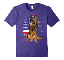 Funny German Shepherd Independence Day T-Shirt