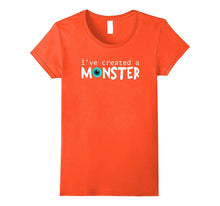 Matching Dad and Son Shirt I Created a Monster Set Funny Tee
