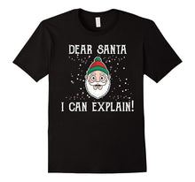 Merry Christmas - Happy Xmas Dear Santa I Can Explain