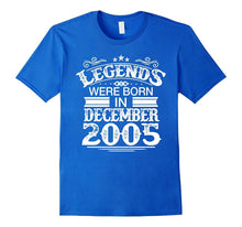 Legends Were Born in December 2005 - Birthday TShirt