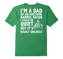 Barrel Racing Dad ...Barrel Racing Shirt - Rodeo Horse Ridin