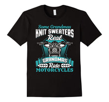 Funny Grandma Motorcycle Shirt Biker Some Knit Real Ride