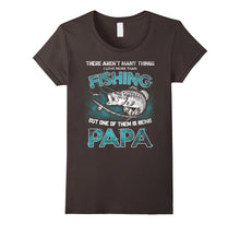 I Love More Than Fishing Being Papa Funny Fathers Day Shirt