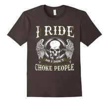 Biker Dad Shirt Fathers Day Motorcycles Ride Choke People