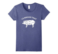 I'd Smoke That Pig Shirt - Perfect Gift Tee for Father's Day
