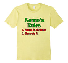 Nonno's Rules (Italian Grandfather) T-Shirt