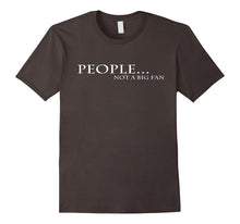 Funny People Not a Big Fan Introvert Tess Shirts