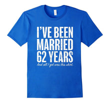 62 Years Married Anniversary Funny Wedding Gift T-Shirt