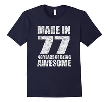 40 Years of Being Awesome Birthday Party 40th Birthday Tee