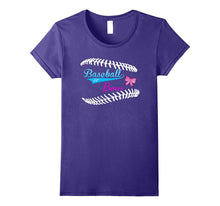 Baseball Gender Reveal Team Shirt-Baseball or Bow Party Team