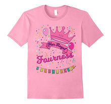 Kids Her Royal Fourness 4 Year Old Girl Birthday Gift Shirt