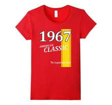 Classic 1967 50th Birthday T-Shirt Gift 50 Fun Retro Shirt