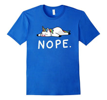 Nope Not Today Shirt Funny Lazy Unicorn Shirt