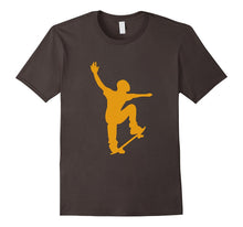 Skateboard Kick Flip Tshirt Silhouet Skateboarder