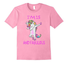 15 and Fabulous Sweet Fifteen-Birthday Unicorn Dab T Shirt