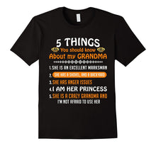 5 Things You Should Know About My Grandma T-Shirts