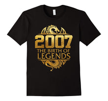 2007 the Birth of Legends Gift for 10 Yrs Years Old 10th