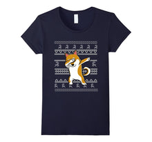 Dabbing Shiba Inu Dog Ugly Christmas Tshirt Gift for Kids