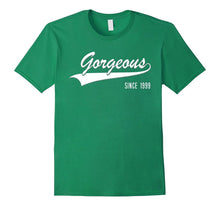 18th Birthday Gifts Shirt Gorgeous Since 1999 18 Years Old