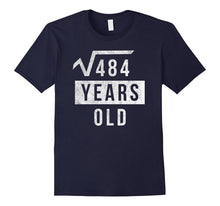 22nd Birthday Gift 22 Yr Years Old Funny Square Root T Shirt