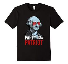 "Party Like a Patriot" Funny Washington 4th of July T-Shirt