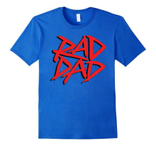 Mens the Rad Dad Hand Brushed Tag Tee