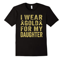 I Wear Gold for My Daughter Shirt