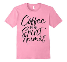 Coffee Is My Spirit Animal Shirt Vintage Funny Tee